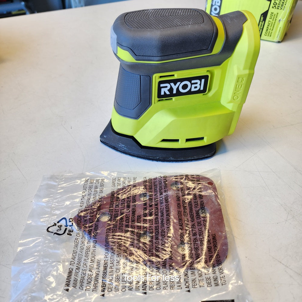 ONE+ 18V CORDLESS CORNER CAT FINISH SANDER (TOOL ONLY) ONE+ 18V CORDLESS CORNER CAT FINISH SANDER (TOOL ONLY)
